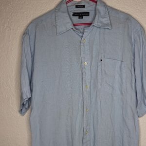 Tommy Hilfiger Large Short Sleeve Button Up Shirt